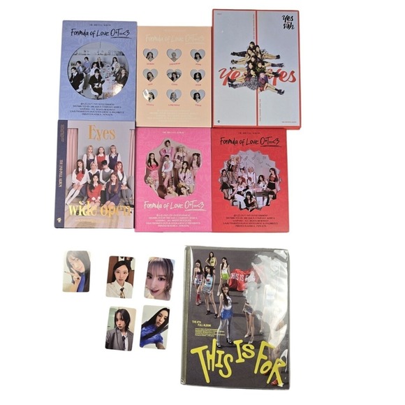Twice Girl K-Pop Group Albums/CDs (Lot of 7 albums) - Picture 11 of 14